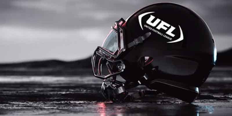 UFL Football Helmet