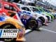 Nascar cars ready for the race