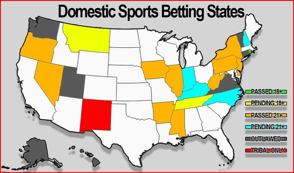 US Sports Betting Laws | 18+ Gambling Age Laws