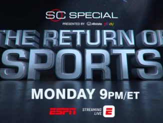 ESPN the return of sports