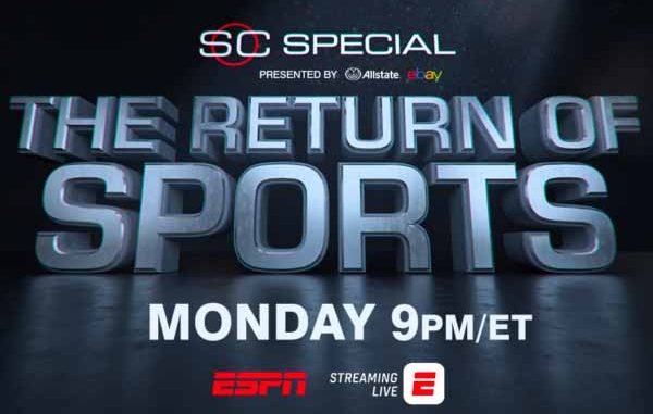 ESPN the return of sports