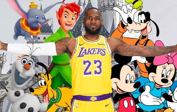 disney-lebron LeBron James and Disney