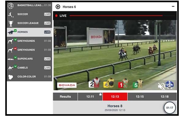 vspor Virtual Sports Racing