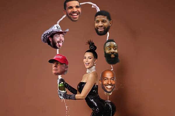 Kim Kardashian dating pool