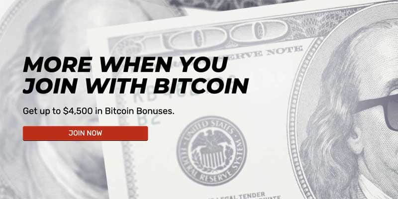 Bovada Bitcoin bonus