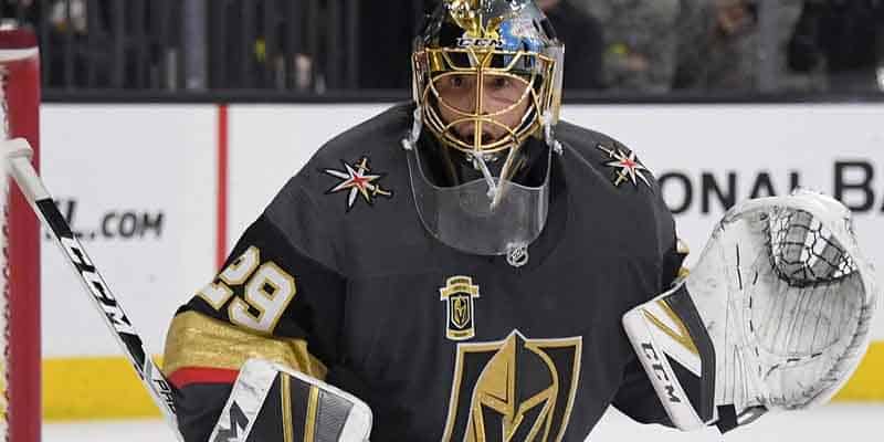 Vegas Knights goalie