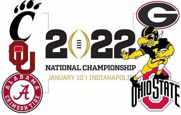 College Football Playoff Odds For SEC and other conferences 2021-22