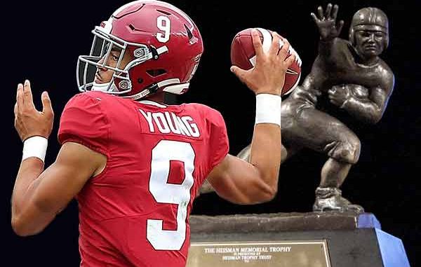 2021-22 Heisman Odds for Bryce Young