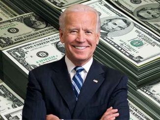 Joe Biden with a bunch of cash to give for Student Loans