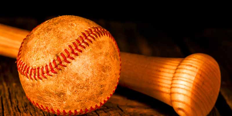 BASEBALL AND BAT