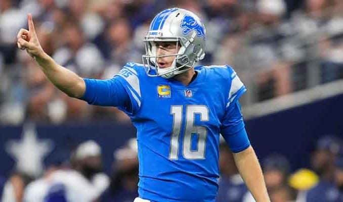 Jared Goff of the Detroit Lions