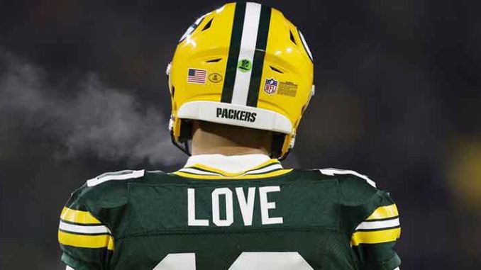 betting on Jordan Love and the Green Bay Packers in 2023 Jordan Love of the Packers