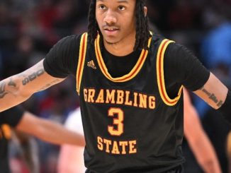 Grambling State basketball player number 3