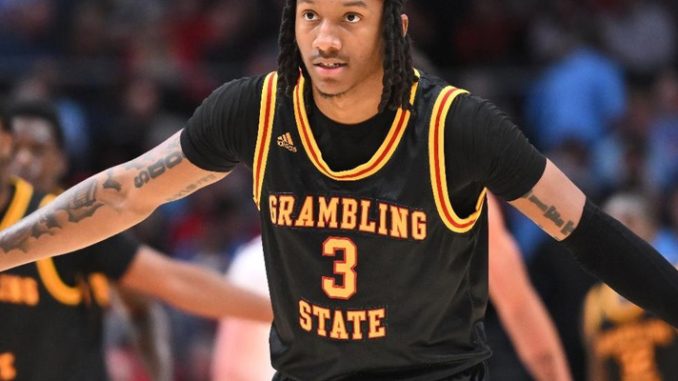 Grambling State basketball player number 3