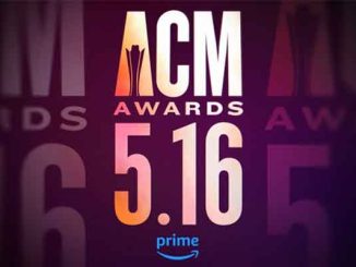 a promotion for the ACM Awards on May 16th on Peacock