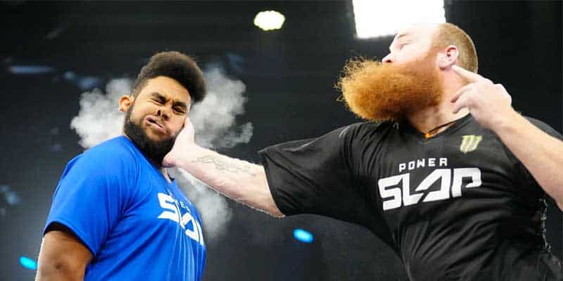 Power Slap fight