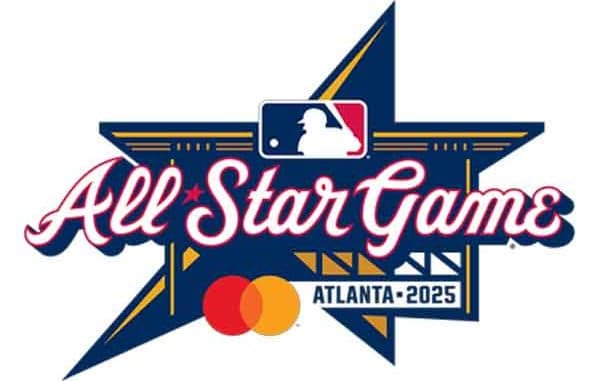 2025 MLB All Star Game All Star Game Atlanta 2025 logo