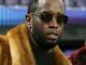 Diddy in shades and a fur coat