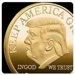 Trump coin logo