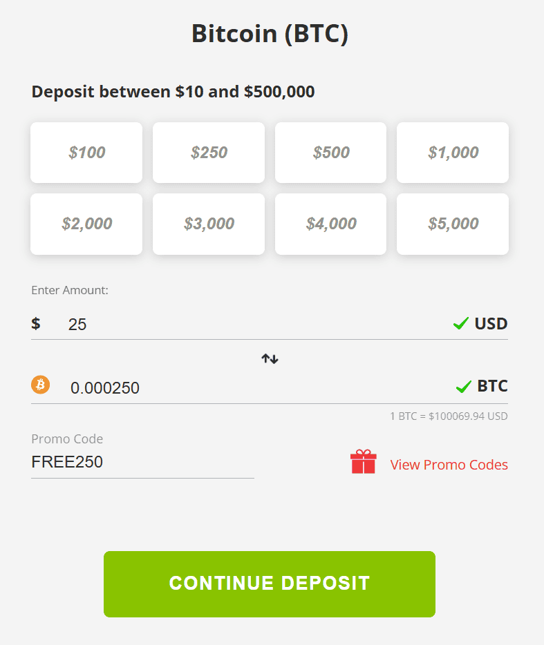 BetOnline Crypto Welcome Bonus