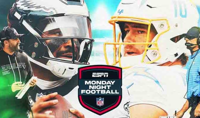 Monday Night Football - Eagles vs. Chargers