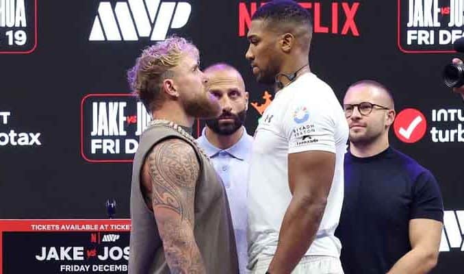 Paul vs. Joshua 2025